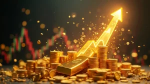 نمایش نمودار قیمت طلای جهانی XAU/USD در تحلیل تکنیکال