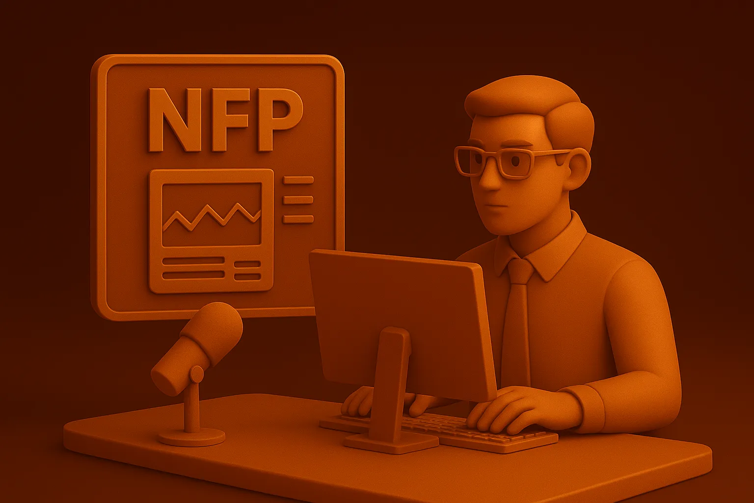 ترید بر اساس خبر NFP (اشتغال بخش غیر کشاورزی آمریکا) 1 ترید بر اساس اخبار NFP