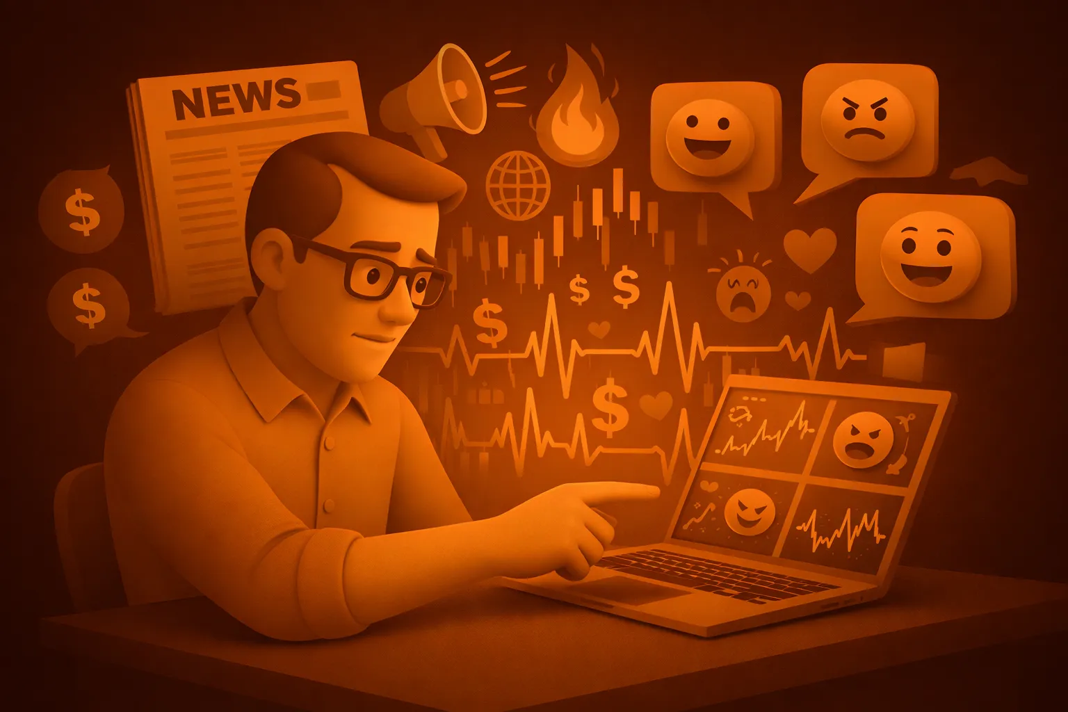 ترید با احساسات بازار