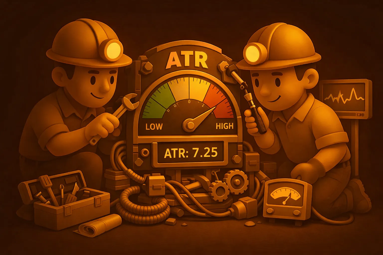 تنظیمات اندیکاتور ATR