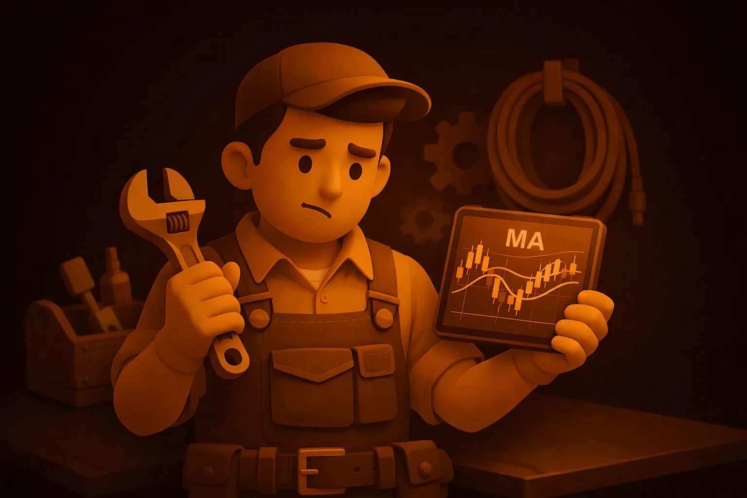 تنظیمات اندیکاتور MA
