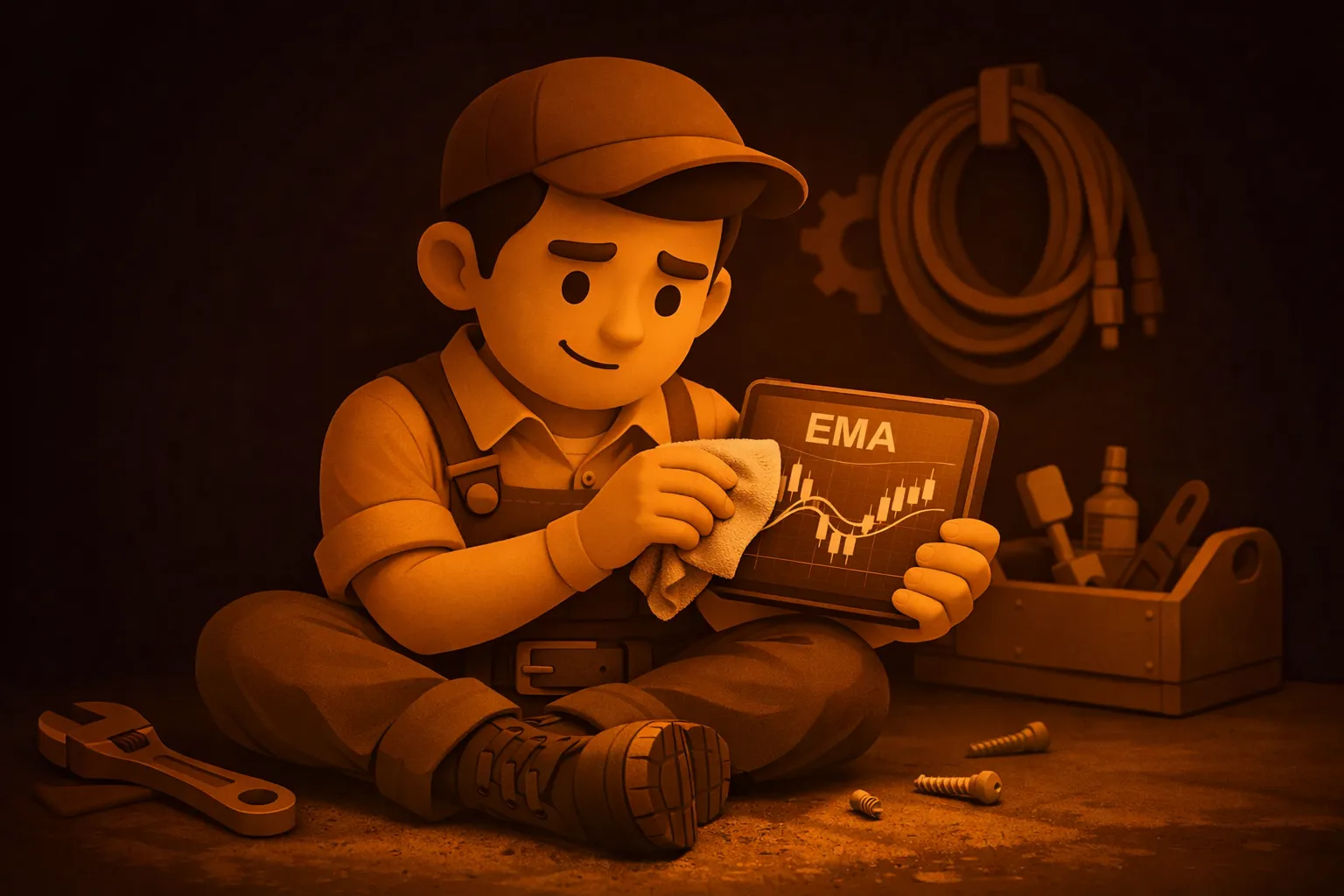 تنظیمات اندیکاتور EMA