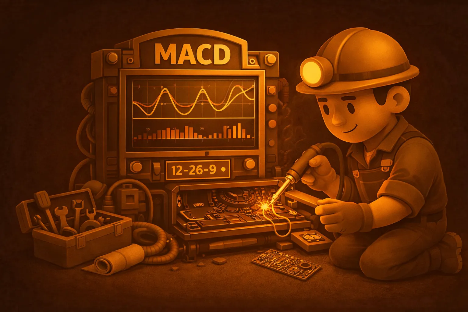 تنظیمات اندیکاتور MACD
